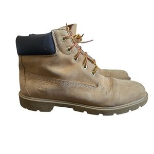 Timberland Boy's Tan Leather Boots US 7